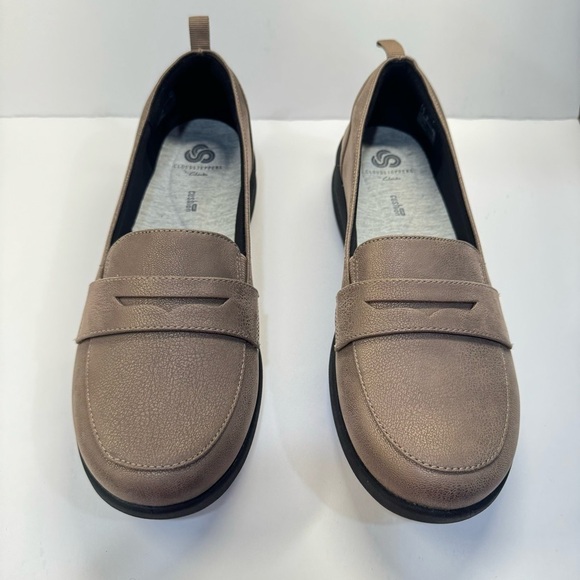 Like New Clarks Women’s Size 10 W Cloudsteppers Slip On Comfort Loafers Sillian - Picture 7 of 8